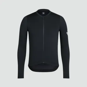 Men's Pro Team Long Sleeve Lightweight Jersey - Grey/Black/White
