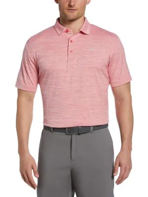 Mens Solid Texture Polo