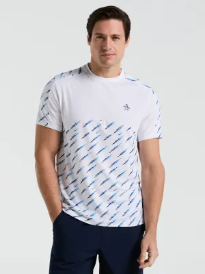 Men's Tennis Performance Ball Block Tee