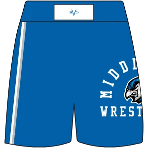MIDDLESEX WRESTLING Sublimated Fight Shorts
