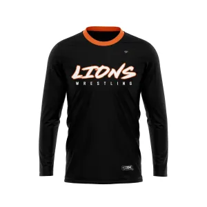 Middletown Wrestling Crew Neck LS Black