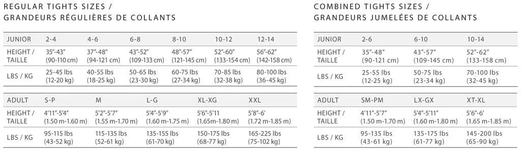 Mondor 3322 Performance Footed Tights - Child