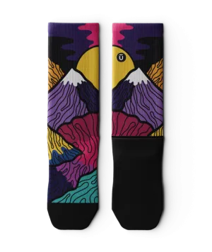 Mountain View Crew Socks