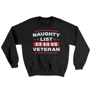 Naughty List Veterans Ugly Sweater