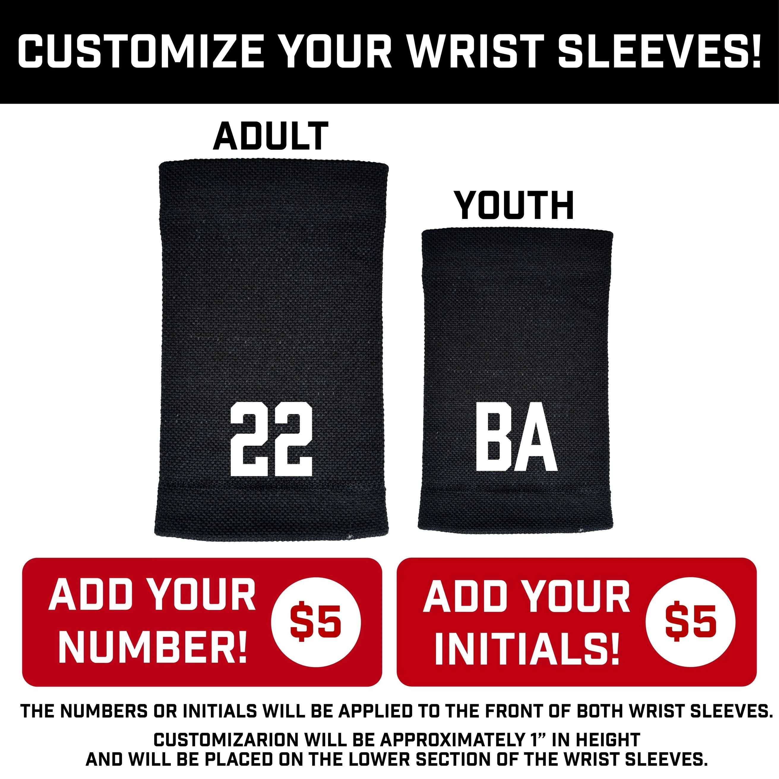 Navy Ice Cream Wrist Support Sleeves