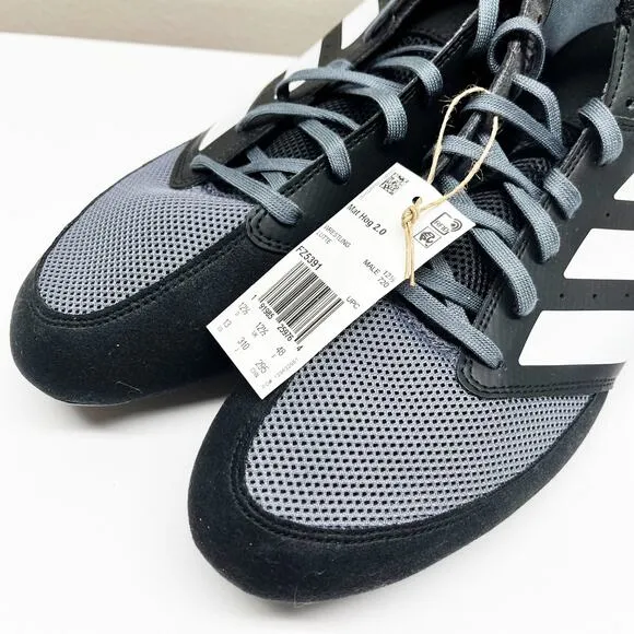 NEW Adidas Men's Mat Hog 2.0 Wrestling Shoes FZ5391 Size 11.5