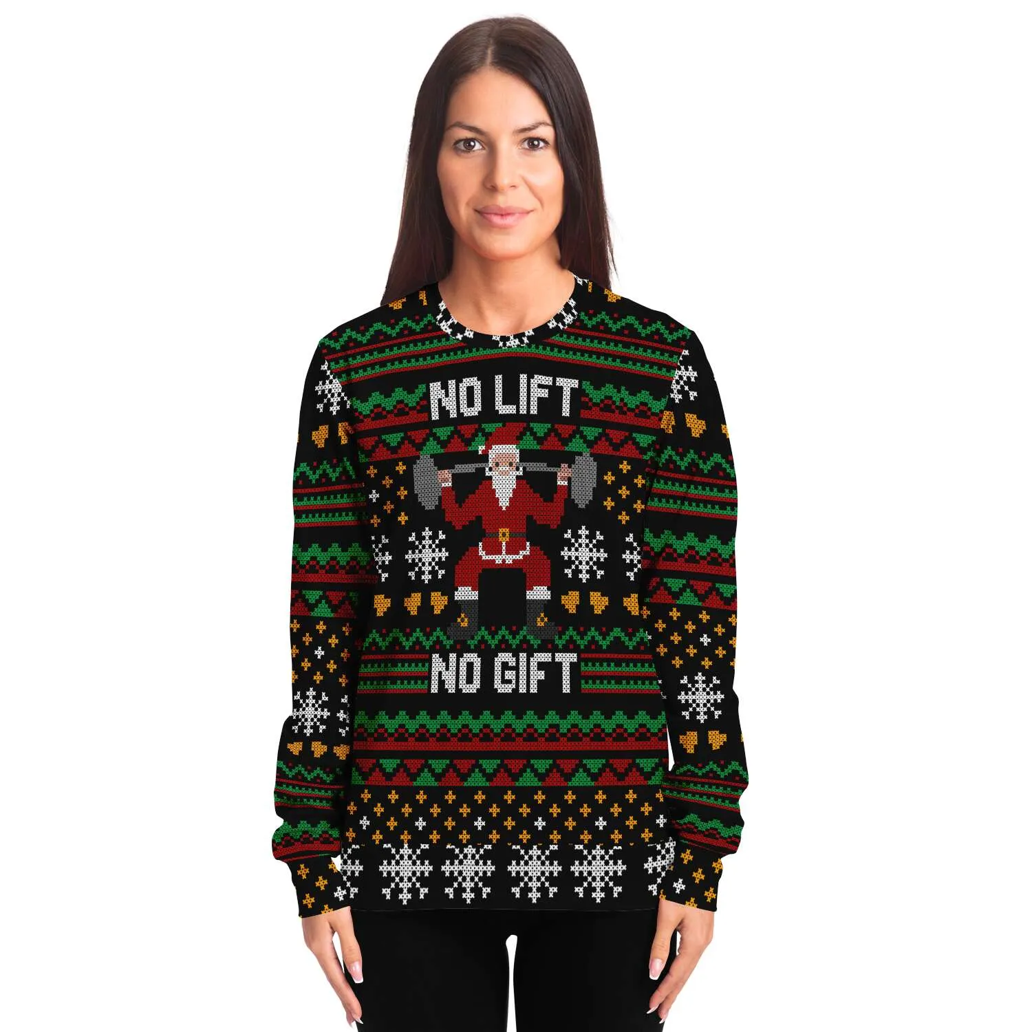 No Lift No Gift - Athletic Sweatshirt