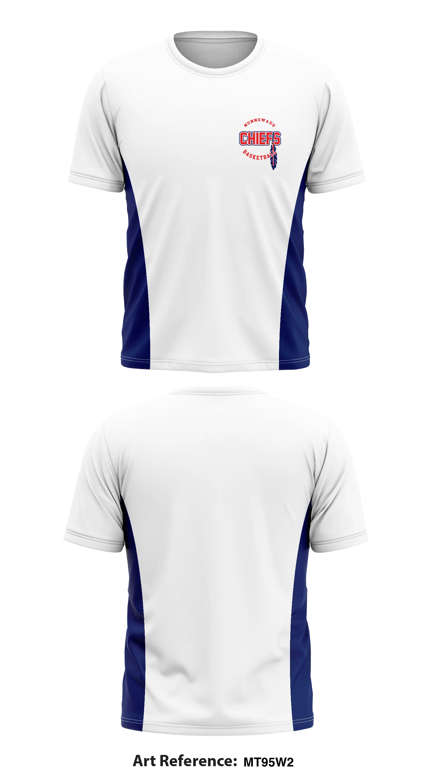 Nonnewaug High School Core Men's SS Performance Tee - mT95W2