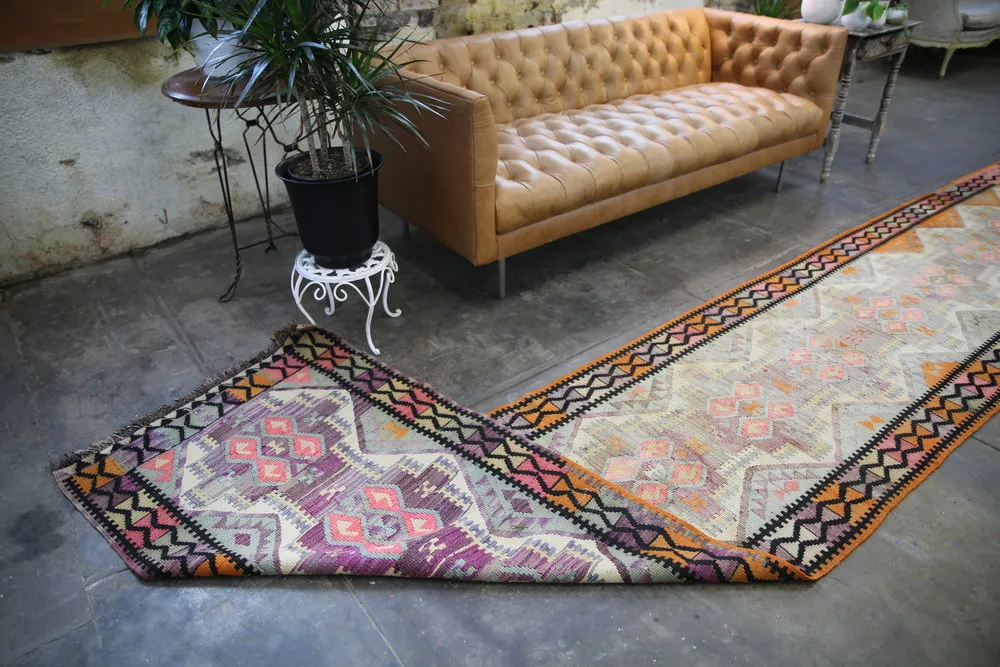 Old Kars Kilim Runner 2.10x19.5ft