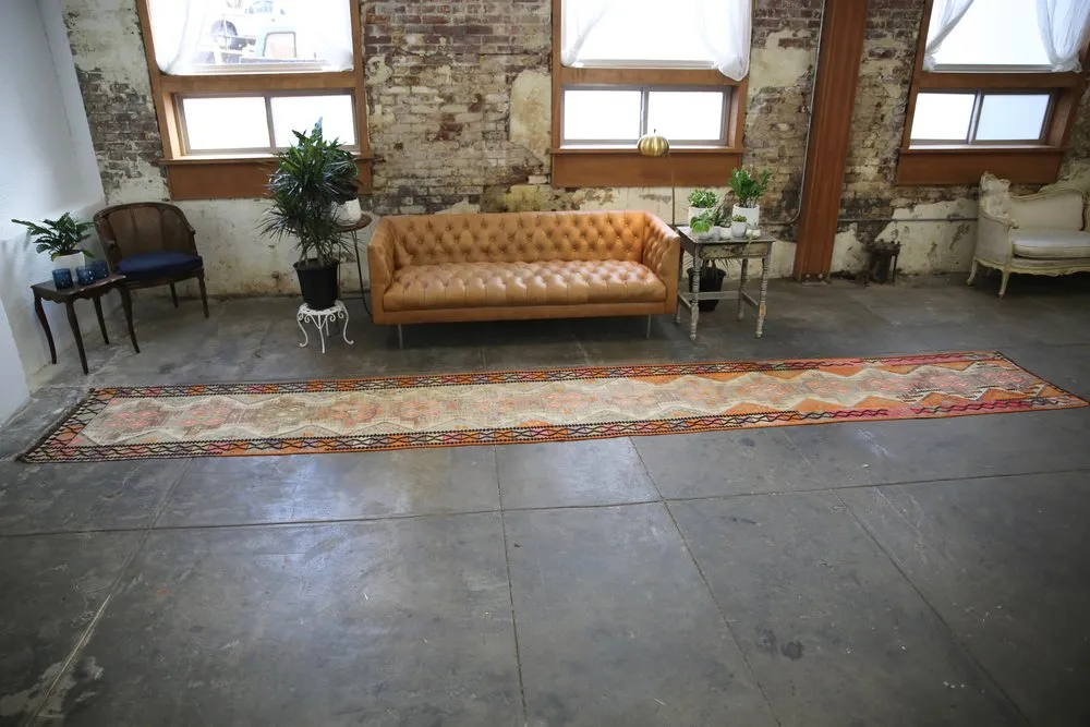 Old Kars Kilim Runner 2.10x19.5ft
