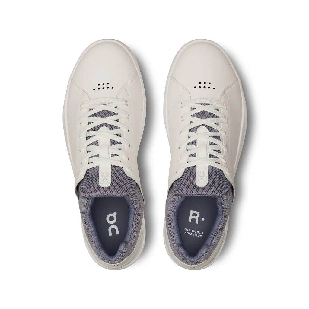 On Running The Roger Advantage (Mens) - White/Fossil