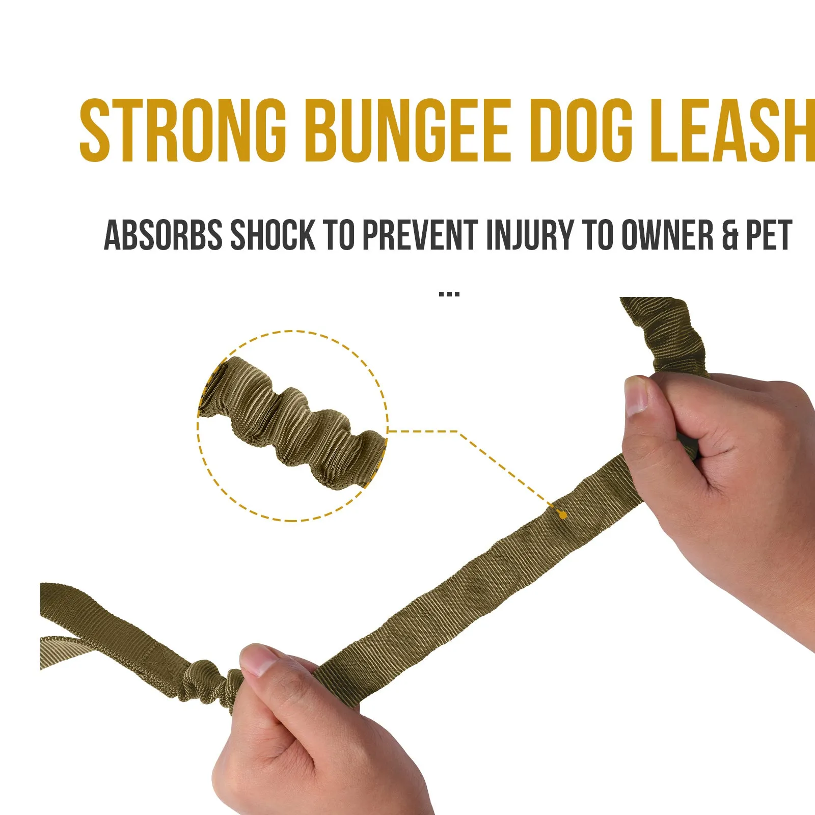 ONETIGRIS Dog Leash 110