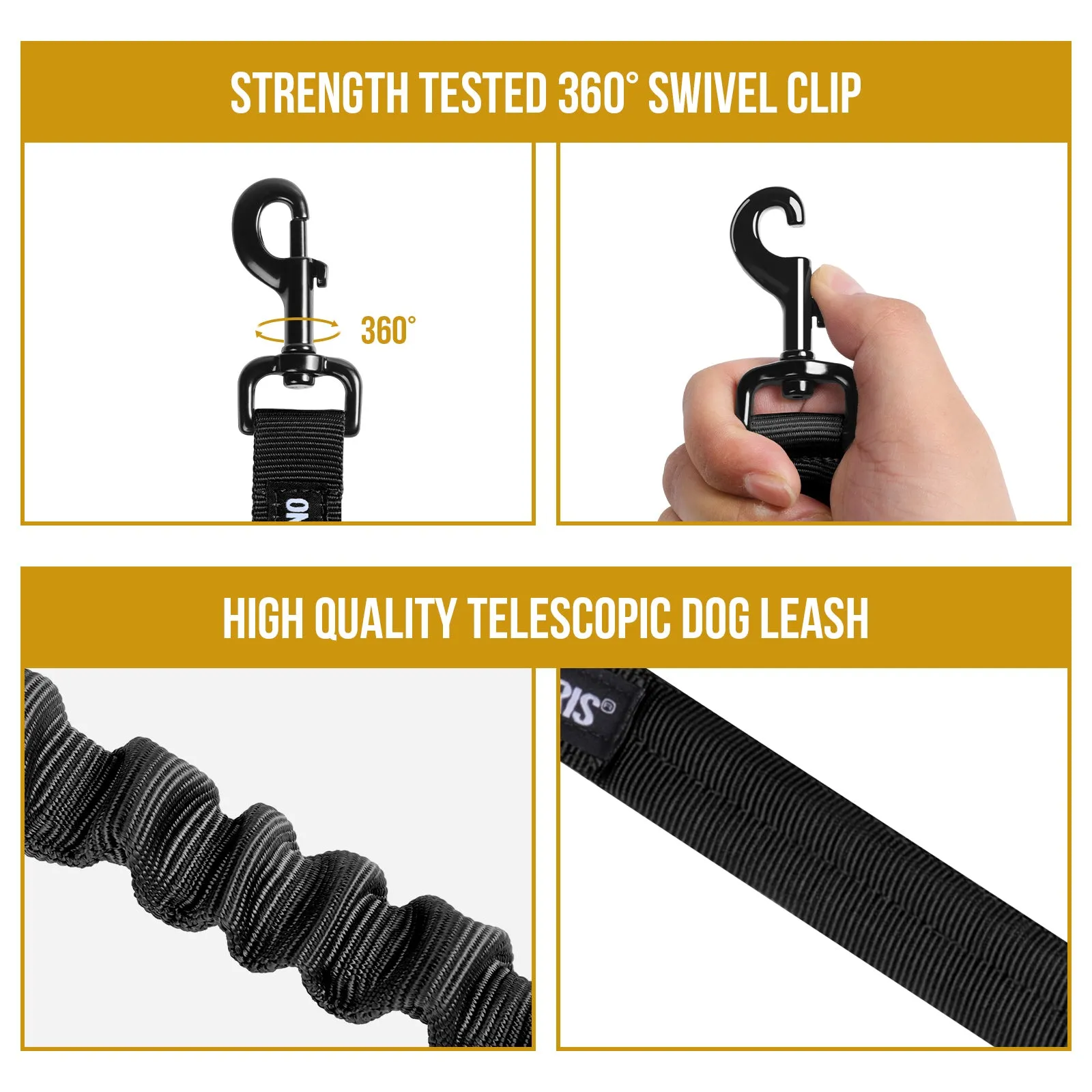 ONETIGRIS Dog Leash 110