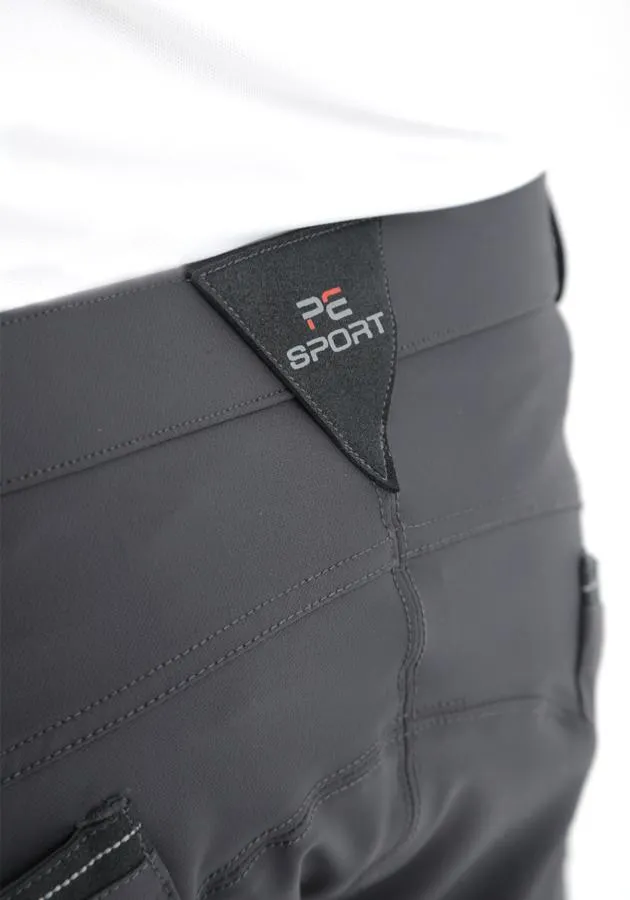 PEI Barusso Men's Gel Knee Breeches - Anthracite