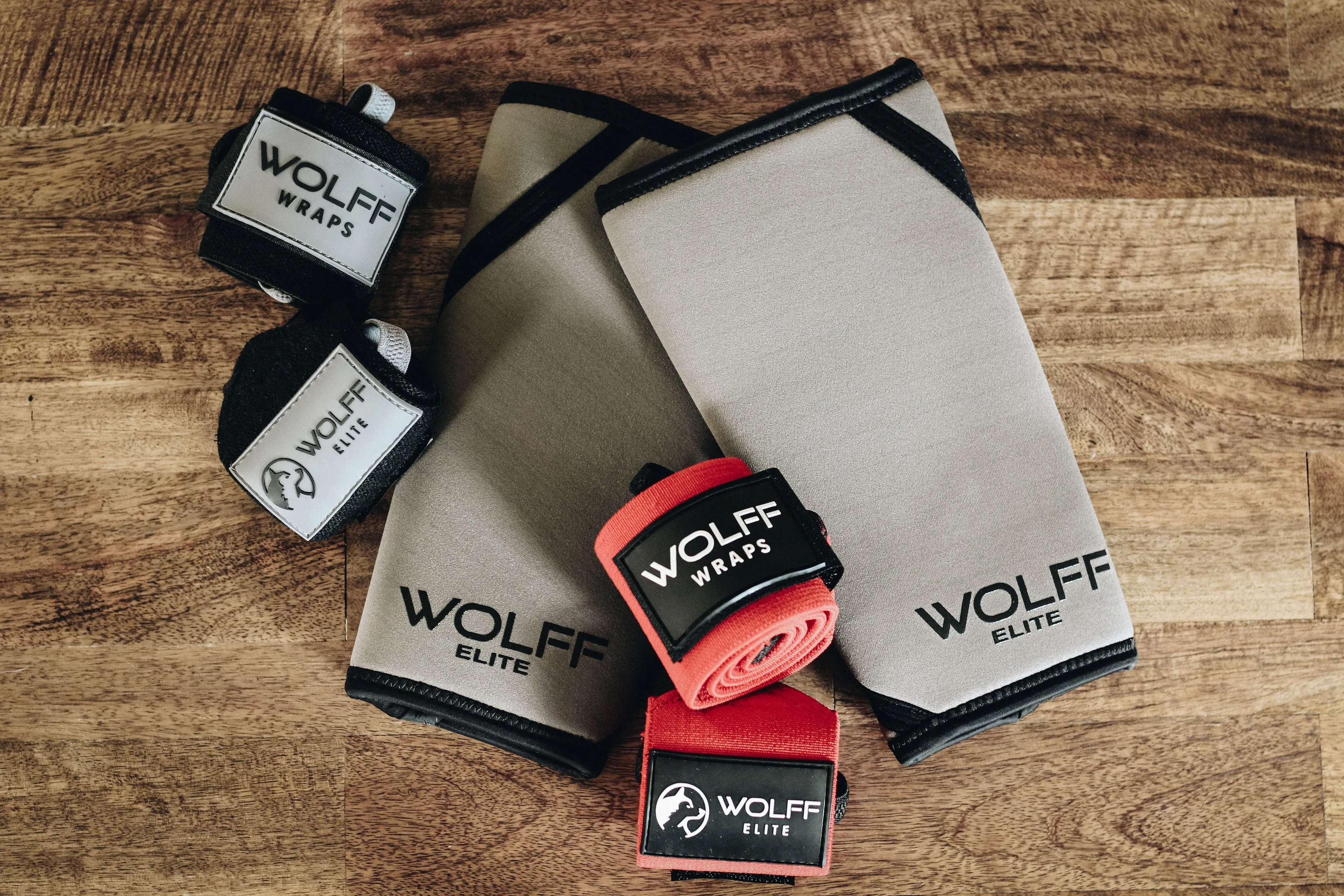 Performance Knee Sleeves - Grey