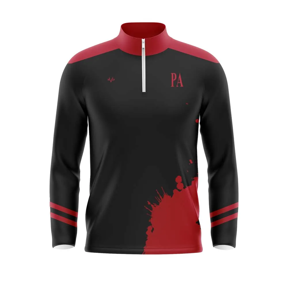 PERTH AMBOY WRESTLING 1/4 ZIP JACKET