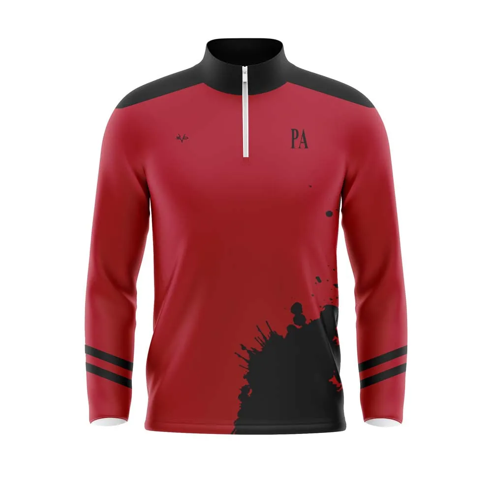 PERTH AMBOY WRESTLING 1/4 ZIP JACKET