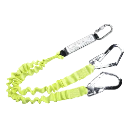 Portwest FP52 Double Lanyard Elasticated With Shock Absorber