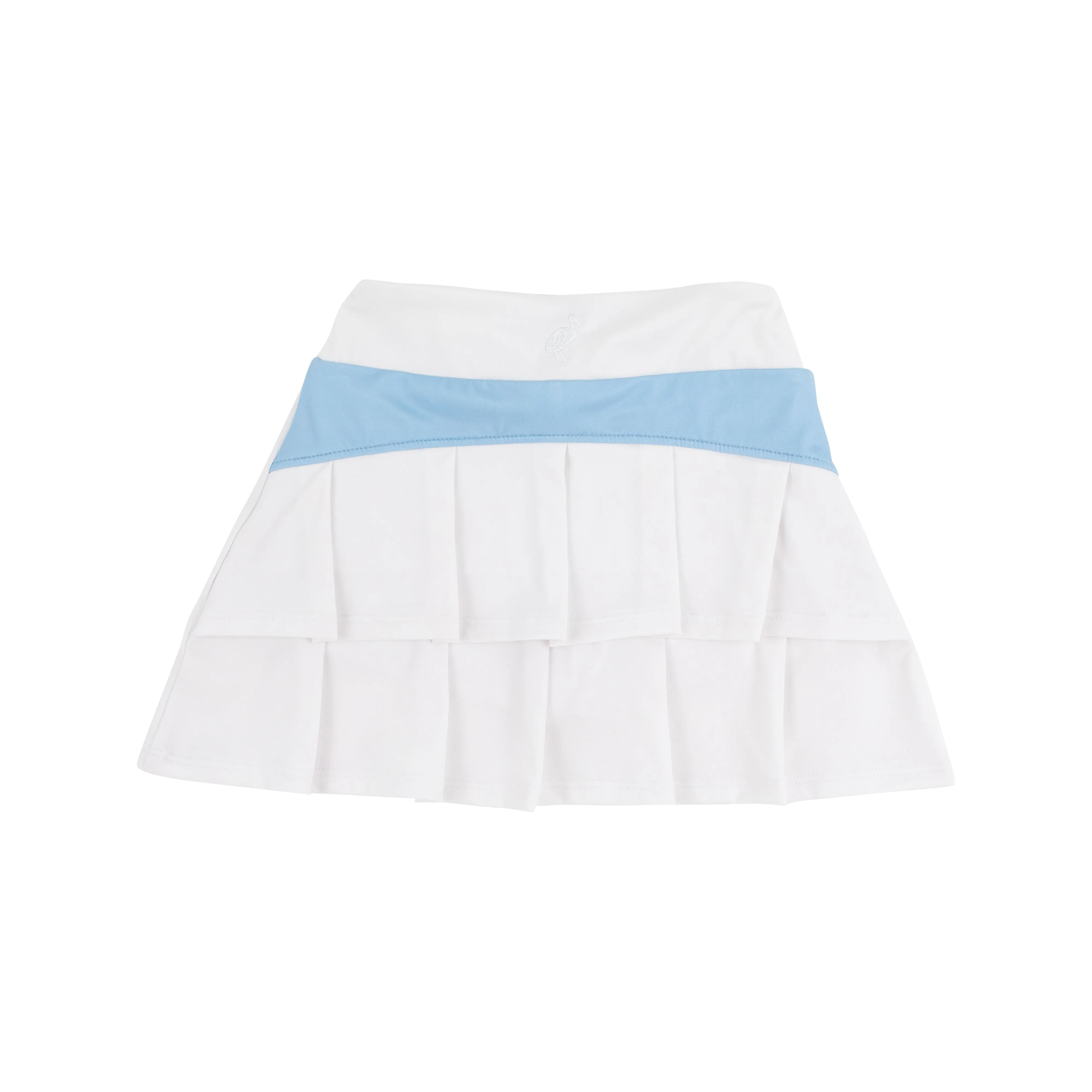 Prepletic™ Cindy Skort - Worth Avenue White with Beale Street Blue & Worth Avenue White Stork