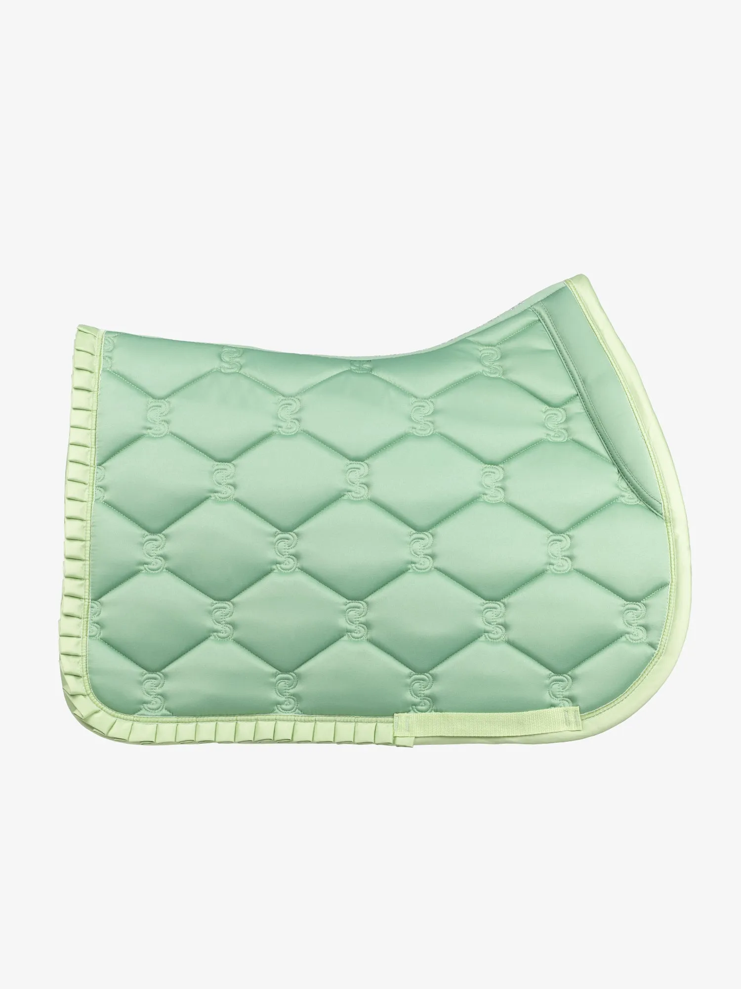 PS of Sweden Sage green Ruffle Jump saddlepad