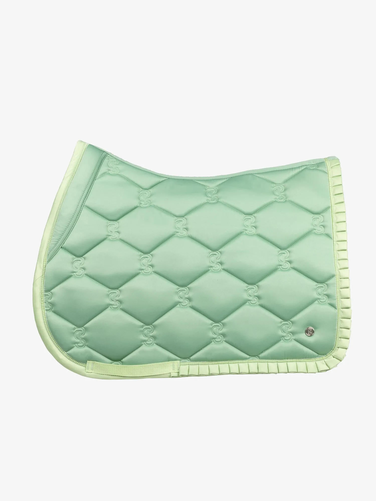 PS of Sweden Sage green Ruffle Jump saddlepad