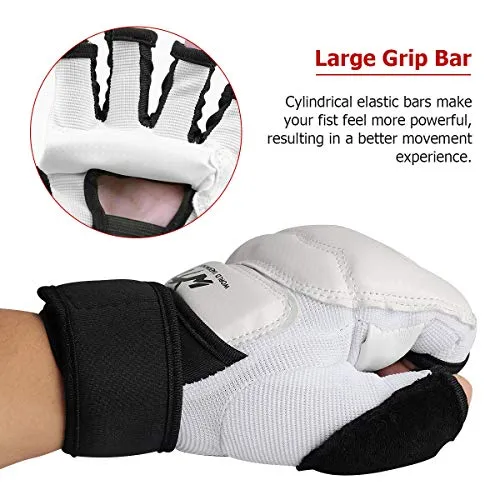 Punch Bag Training Gloves, LangRay Taekwondo Karate Gloves for Sparring Martial Arts Boxing Training for Adults and Kids