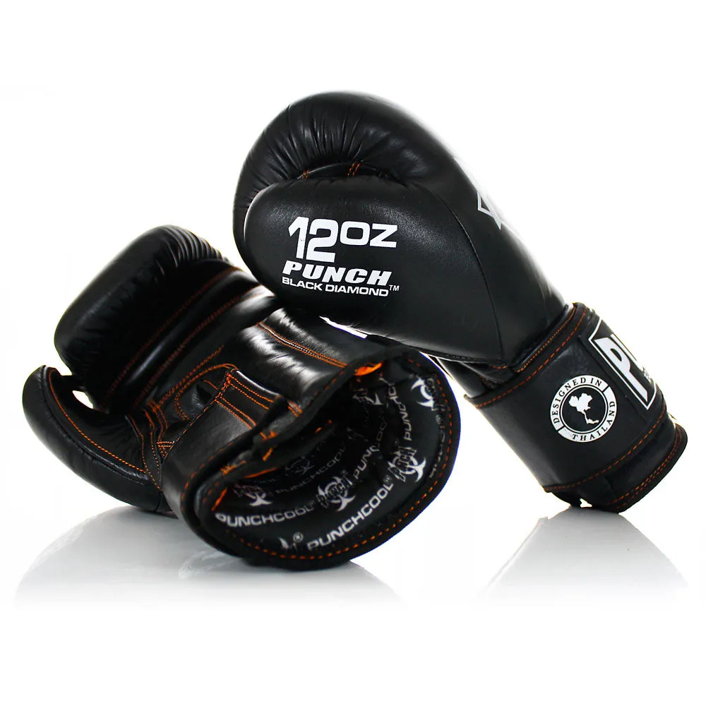 Punch Black Diamond™ Muay Thai Boxing Gloves