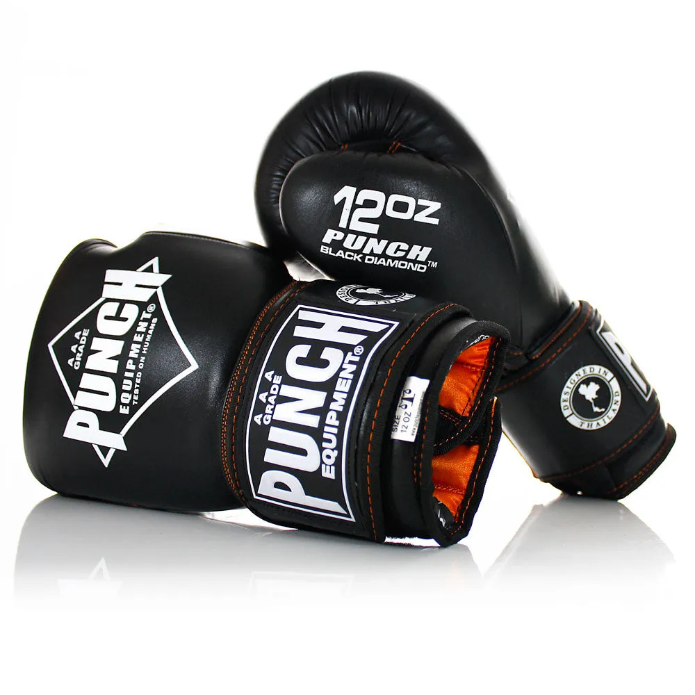 Punch Black Diamond™ Muay Thai Boxing Gloves