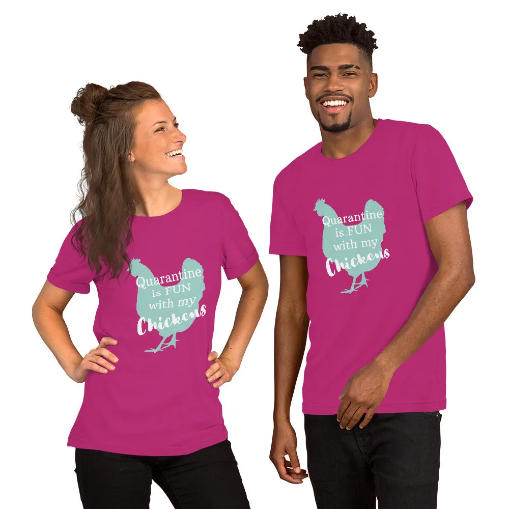 Quarantine is Fun With My Short-Sleeve Unisex T-Shirt