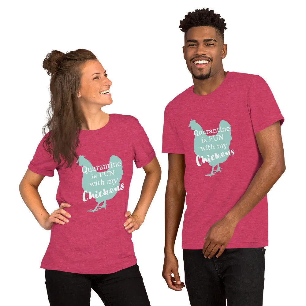 Quarantine is Fun With My Short-Sleeve Unisex T-Shirt