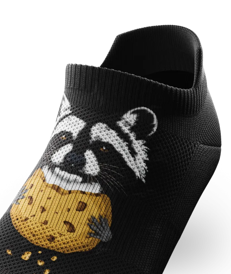 Rad Raccoon Ankle Socks