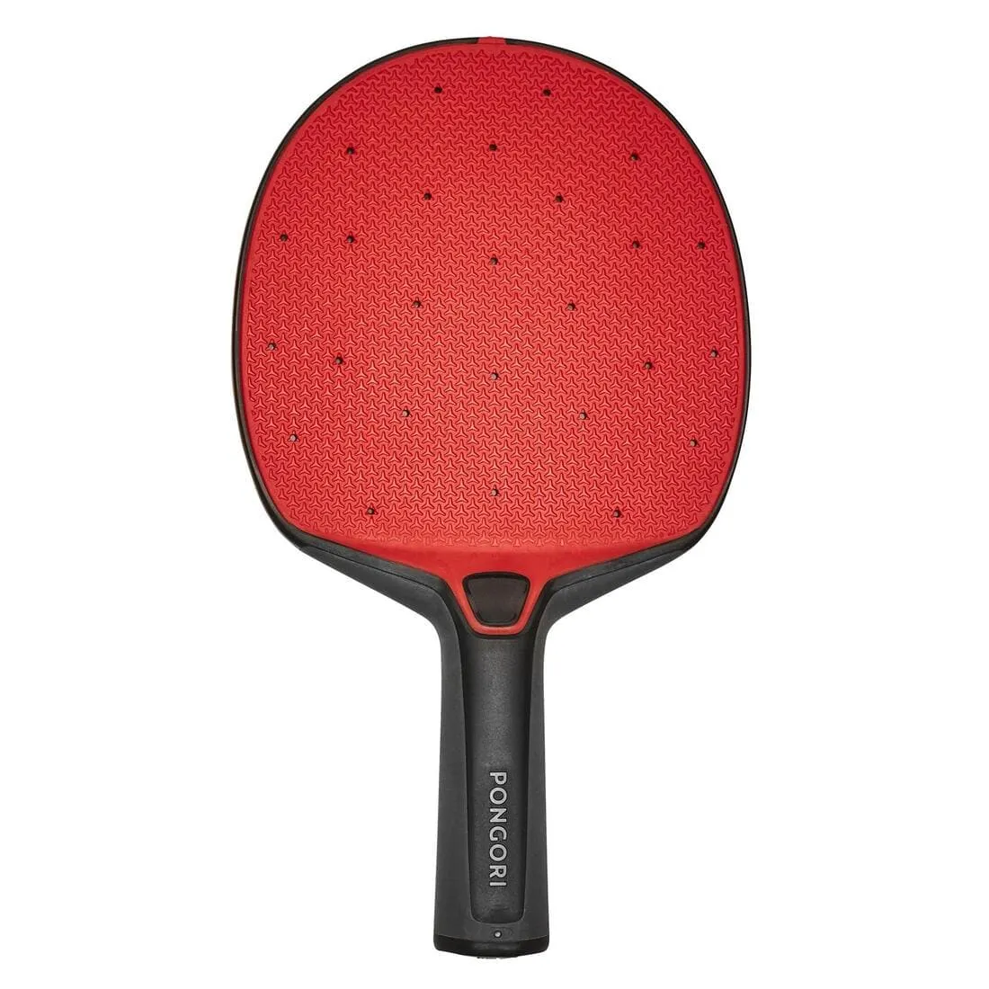RAQUETTE DE PING PONG RÉSISTANTE PPR 130 O NOIRE ROUGE