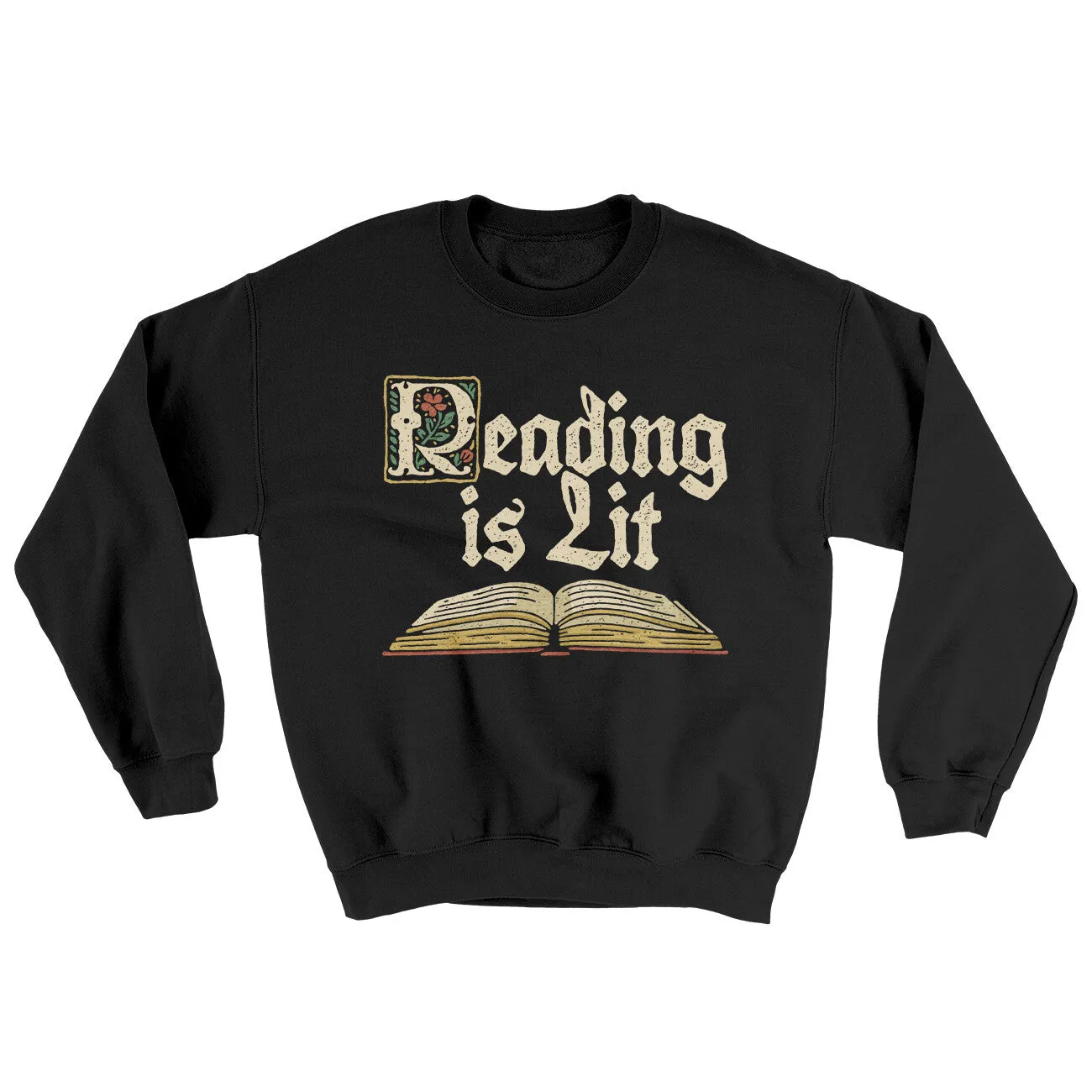 Reading Is Lit Ugly Sweater