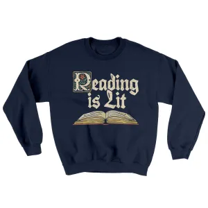 Reading Is Lit Ugly Sweater