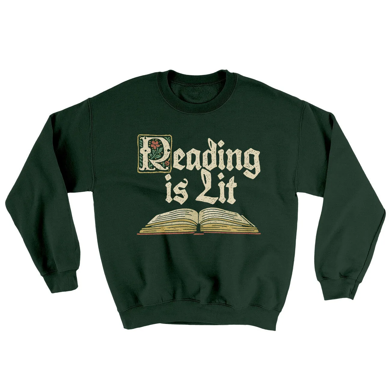 Reading Is Lit Ugly Sweater