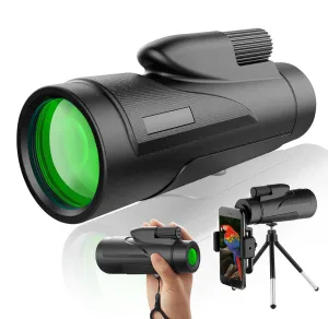 RECON GS2 Waterproof 12x50 HD Full-size Monocular with Tripod