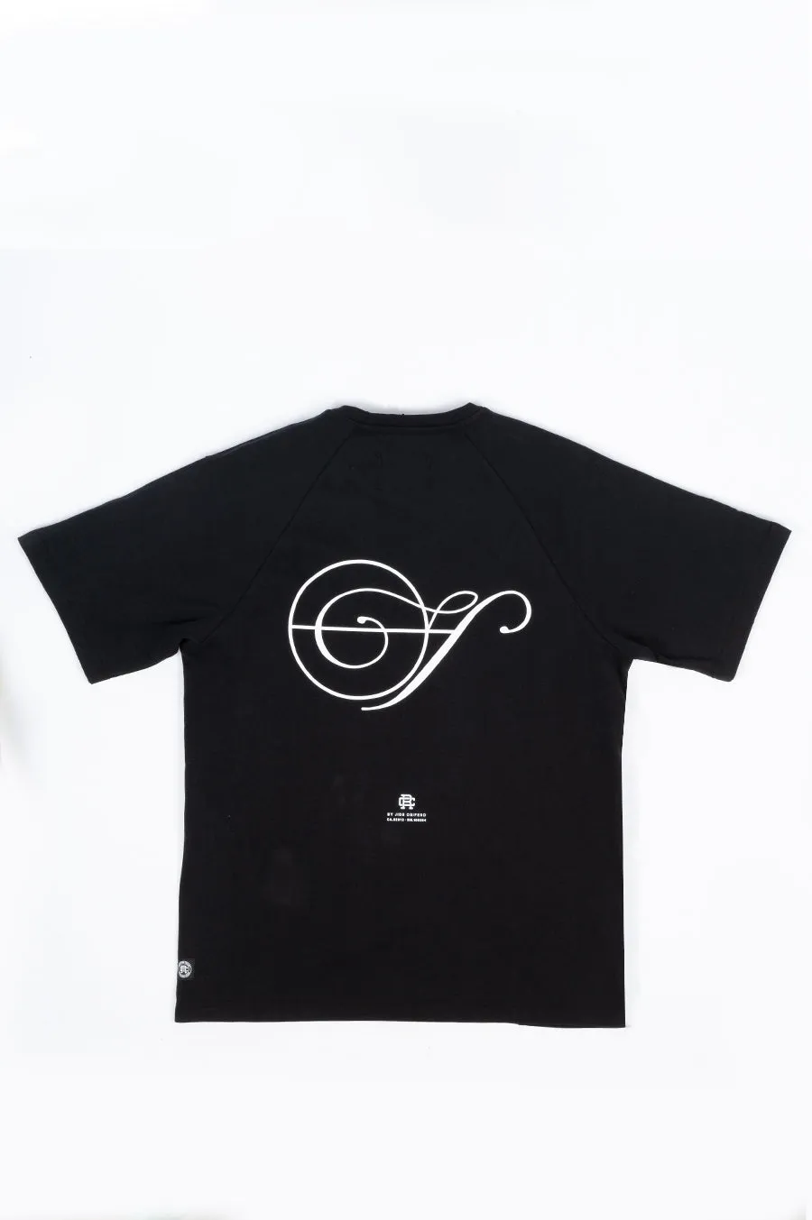REIGNING CHAMP X JIDE OSIFESO HEAVY JERSEY DISTANCE T-SHIRT BLACK