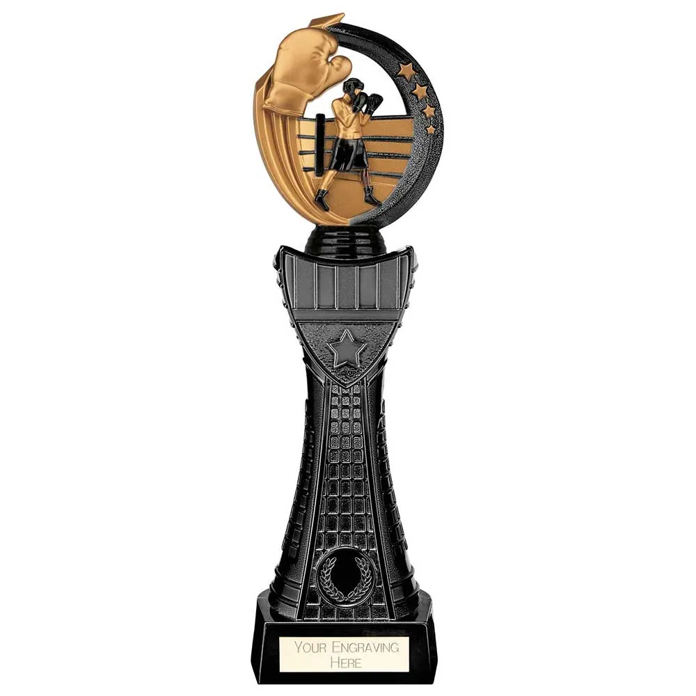 Renegade Boxing Black Trophy Statue
