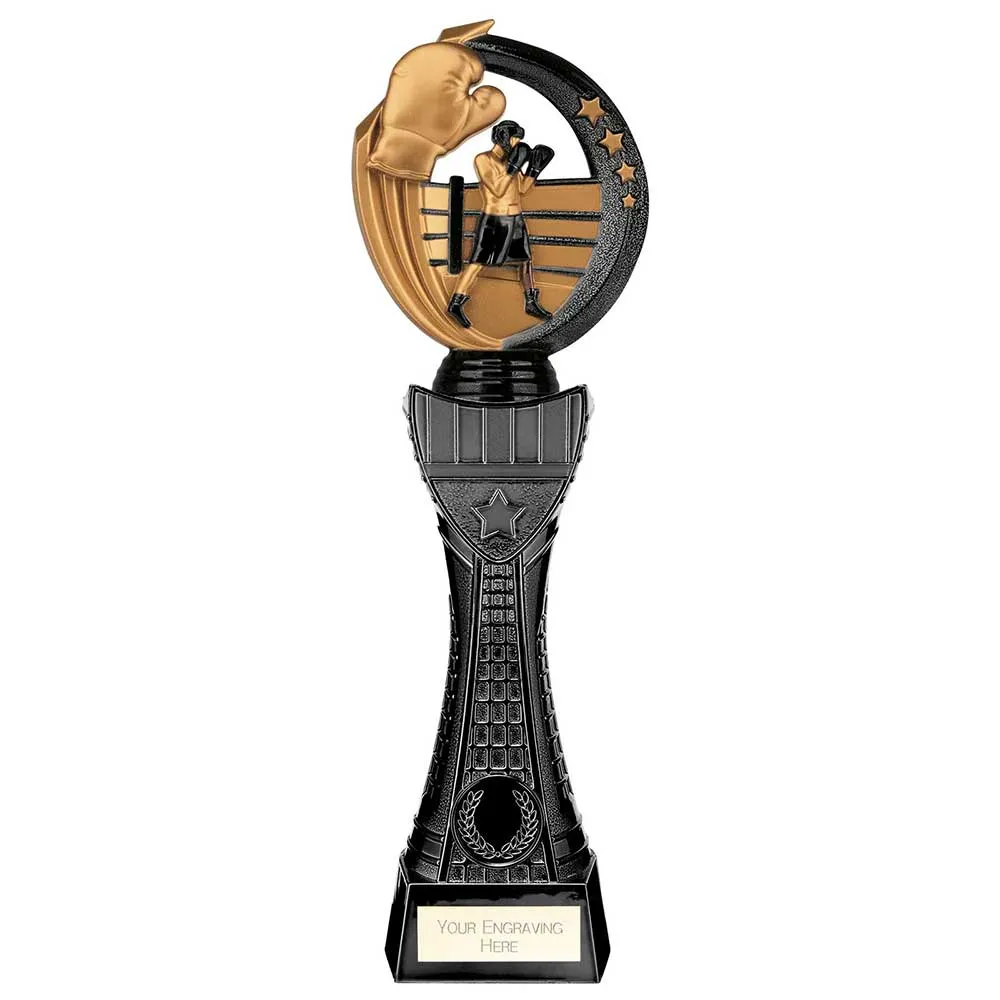 Renegade Boxing Black Trophy Statue