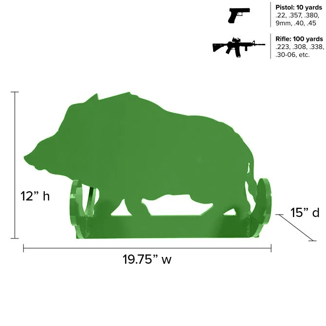 Rockin’ Boar 3/8" AR500