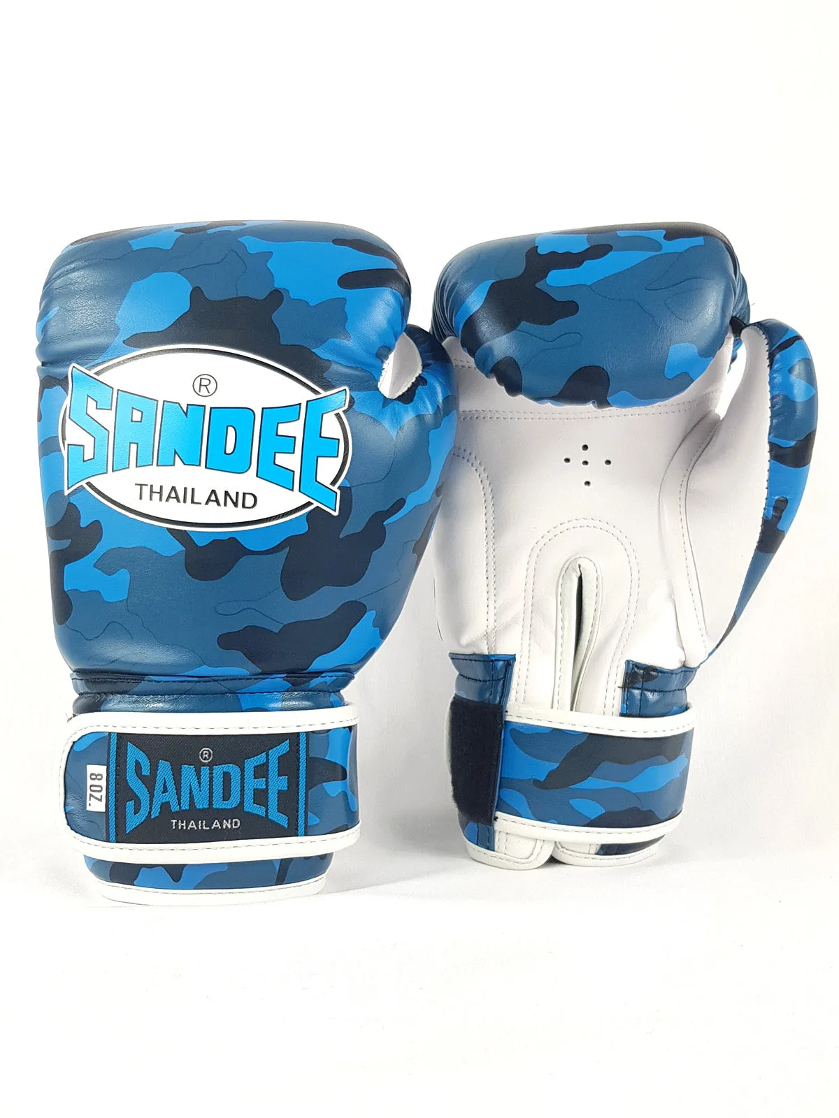 Sandee Kids Camo Muay Thai Boxing Gloves