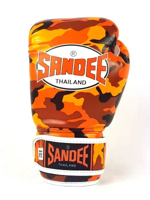 Sandee Kids Camo Muay Thai Boxing Gloves