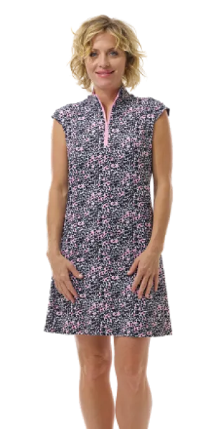 Sansoleil  Sleeveless Dress - BENGAL PINK