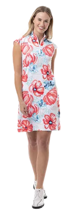 Sansoleil  Sleeveless Dress - Garden Party Pink