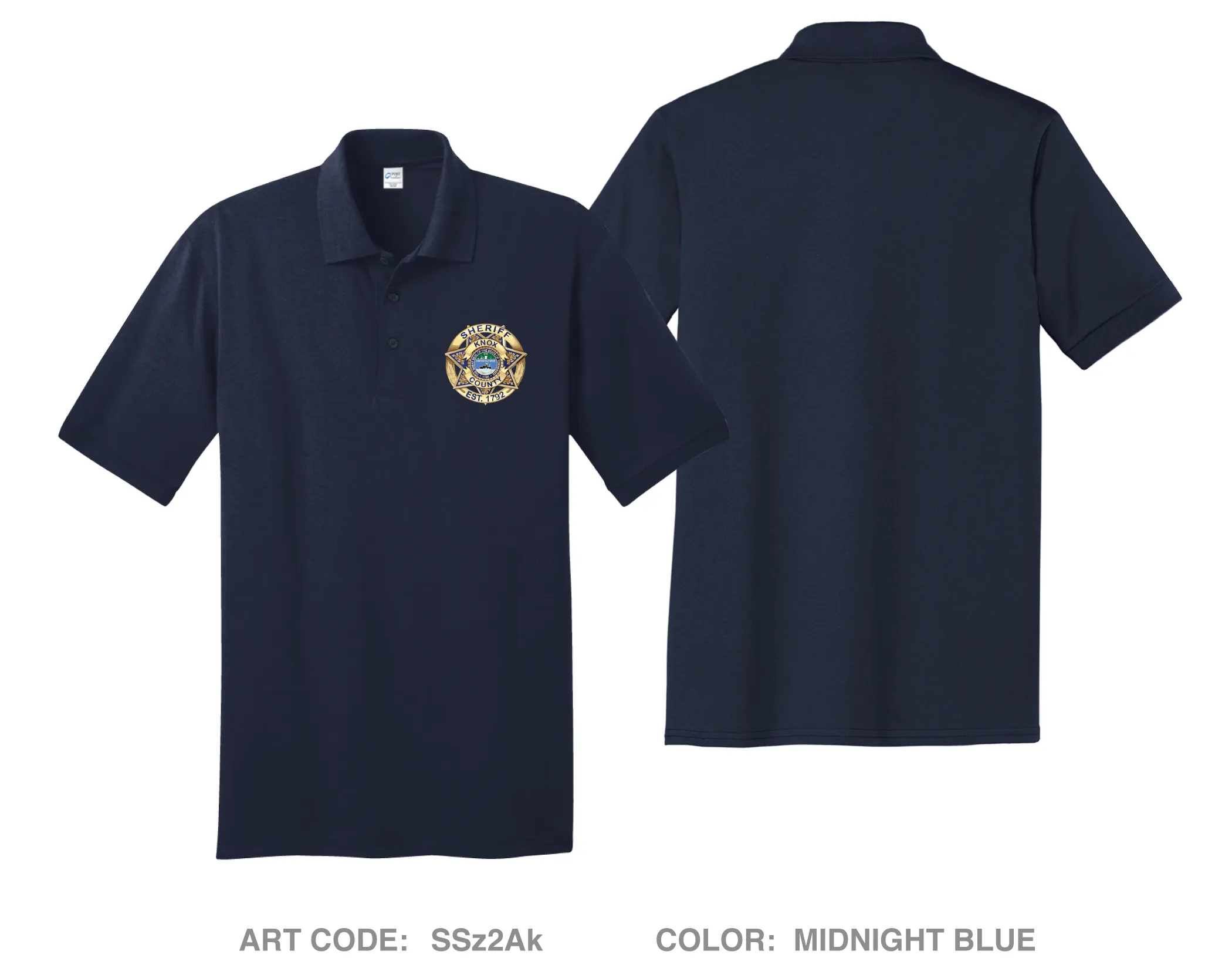 Security Threat Group Hi-Tech Performance Men's SS Polo - SSz2Ak