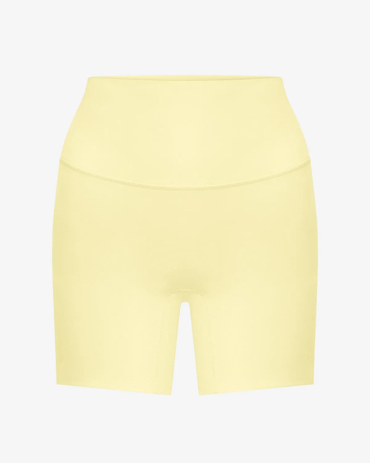Serenity Scrunch Shorts 5" | Lemon