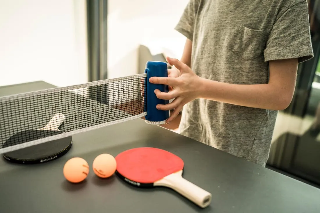SET DE PING PONG ROLLNET SMALL   2 RAQUETTES   2 BALLES