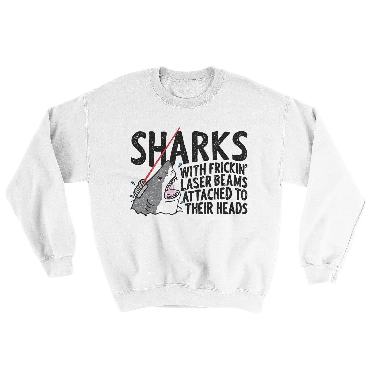Sharks With Frickin’ Laser Beams Ugly Sweater