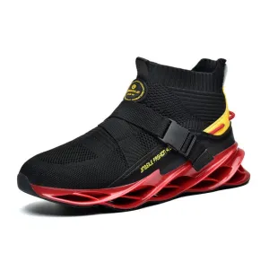 Shock absorption fitness running shoes