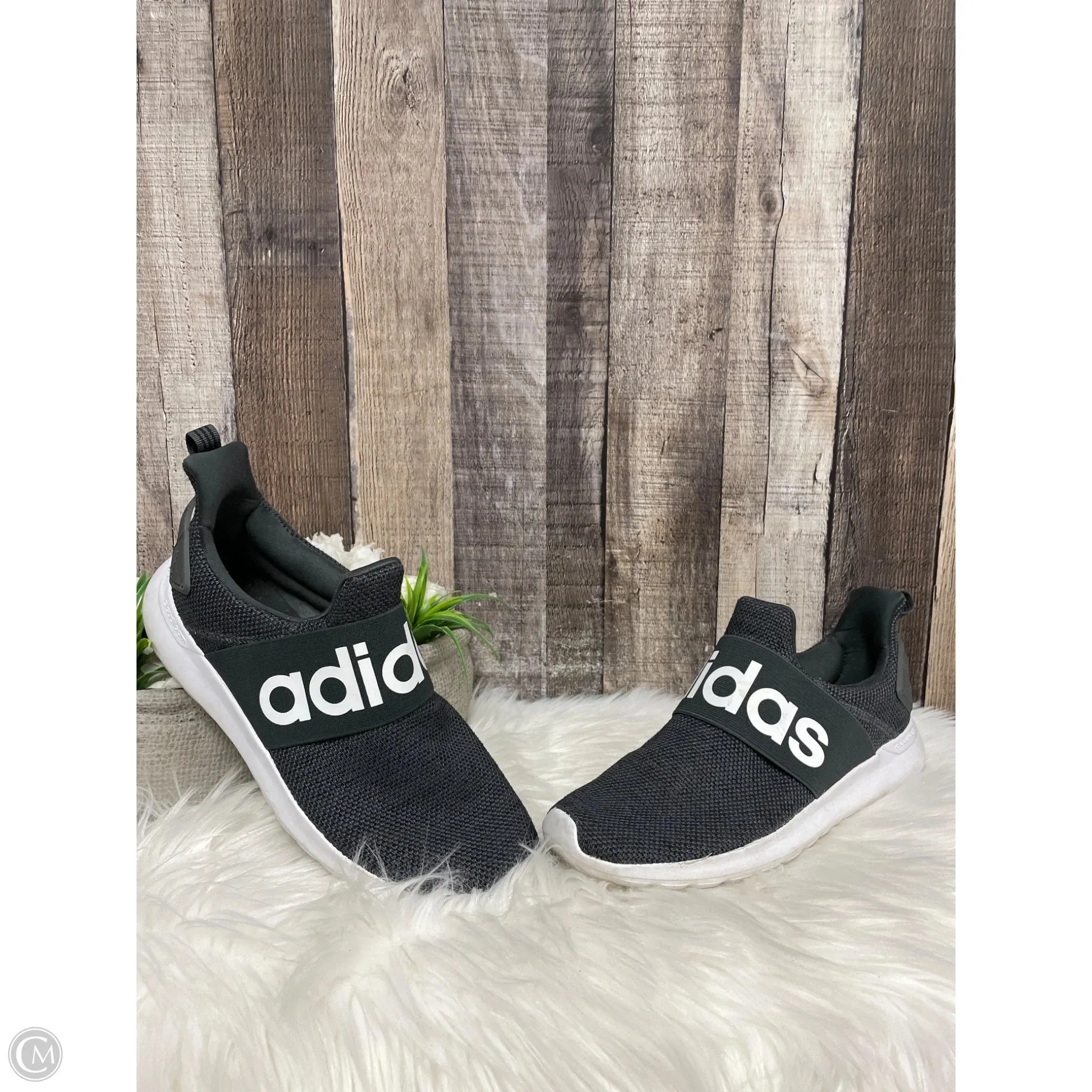 Shoes Athletic By Adidas In Grey, Size: 8
